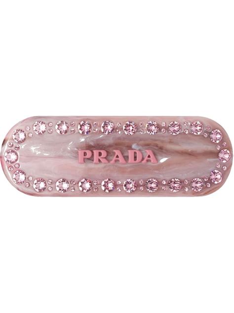 prada barrettes|farfetch prada headband.